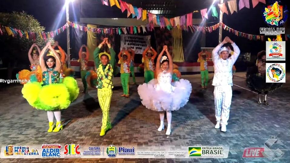 Quadrilha de São João da Serra fica em 8º lugar em festival estadual