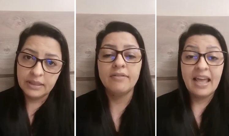 Mulher aparece em vídeo aleatório alegando que quem tomou a vacina contra a covid-19 vai precisar se tratar o resto da vida.