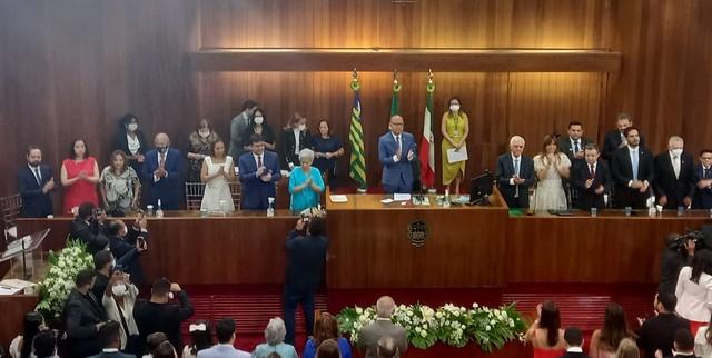 Rafael e Themístocles são empossados como governador e vice-governador do Piauí